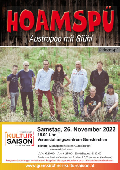 HOAMSPÜ - Austropop mit Gfühl